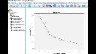 Miniature : SPSS (tutoriel)/ Une ACP sur données expérimentales