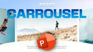 Miniature : Comment réaliser une animation carrousel époustouflante dans PowerPoint ? Tutoriel complet et facile