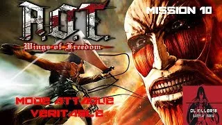 Miniature : A.O.T Wings of Freedom : Mode Attaque Véritable , Mission 10
