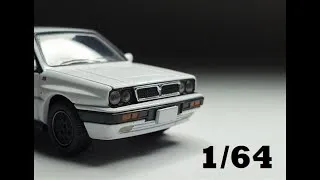 Miniature : 1/64 Lancia Delta HF Integrale - Tomica | scale model