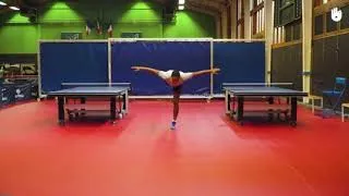 Miniature : Échauffement physique en tennis de table  - Deuxième partie