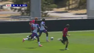 Miniature : OL - Mâcon (5-2) : les meilleures actions du 1er match amical de la saison 