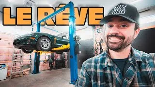 Miniature : Le meilleur ajout à un garage! Two post lift install!