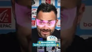 Miniature : MONACO VS OM CONFÉRENCE D'AVANT MATCH (PARODIE) #om #football #humour.
