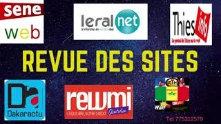 Miniature : REVUE DE PRESSE SENEGAL DU 17 AVRIL 2019