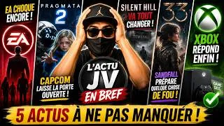 Miniature : EA crée la polémique,😱Xbox réagit au problème,💿Capcom fait rêver !🚀Silent Hill change tout !🔥