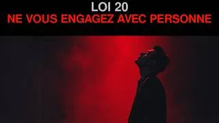 Miniature : 48 Lois Du Pouvoir : #20 — Ne Vous Engagez Avec Personne — Gardez-vous une Marge de Manœuvre