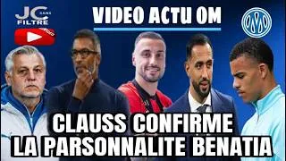 Miniature : OM ACTU CLAUSS CONFIRME LA PERSONNALITE BENATIA