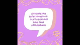 Miniature : S2 Ep25: Reconversion professionnelle : il n'y a pas d'âge pour tout recommencer