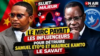 Miniature : le MRC payait les influenceurs pour détruire Samuel Eto'o et Maurice Kamto le savait ; Salomon Beas