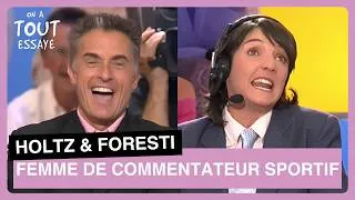 Miniature : Florence Foresti & Gérard Holtz : les problèmes des commentateurs sportifs - On a tout essayé 2005