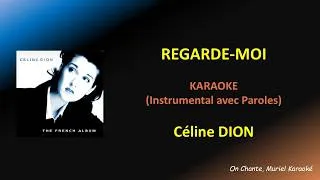 Miniature : CELINE DION - REGARDE MOI - KARAOKE (HQ)