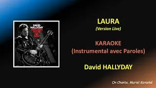 Miniature : DAVID HALLYDAY (LIVE) - LAURA - KARAOKE (HQ)