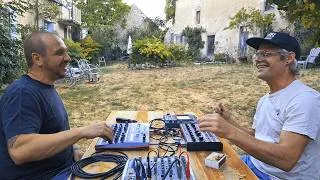 Miniature : Acid jammin' through the heatwave with the DrumBrute, TD-3-MO & KP3