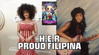 Miniature : H.E.R. is proud Filipina #forgottenisland #filipino