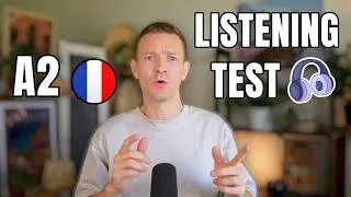 Miniature : Can You Understand This French? 🇫🇷 | A2 Listening Practice