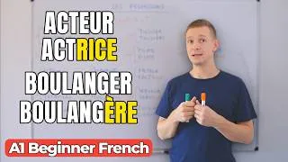 Miniature : 20 PROFESSIONS in French 🇫🇷 | Masculine & Feminine + Pronunciation