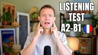 Miniature : Can You Understand This French Conversation? 🇫🇷 | A2–B1 Listening Practice