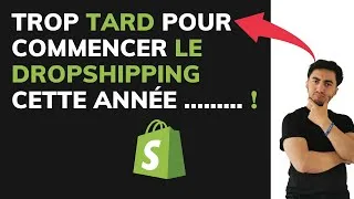 Miniature : Trop tard pour commencer le dropshipping cette année .........😨😨