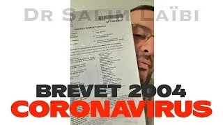 Miniature : Dr Salim Laïbi - Non le #Coronavirus n'a pas été breveté !  (18 mars 2020 )