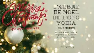 Miniature : ARBRE DE NOEL DE L'ONG VODIA A MAFERE 2023