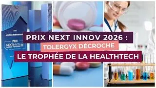 Miniature : Prix Next Innov 2026 : Tolergyx décroche le trophée de la HealthTech