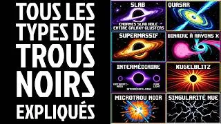 Miniature : Tous les types de trous noirs expliqués en 13 minutes