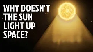 Miniature : Why Does the Sun Light Up the Planets, but the Space Around Them Remain Dark?