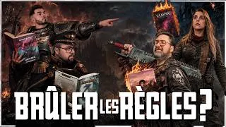 Miniature : Faut-il BRÛLER les règles du JDR ? Avec Fibretigre !