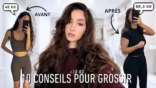 Miniature : MES 10 MEILLEURS CONSEILS POUR GROSSIR RAPIDEMENT (+10KG)