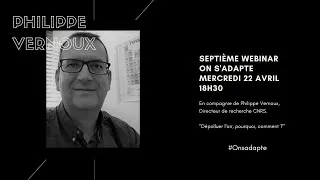 Miniature : Philippe Vernoux - Dépolluer l'air, pourquoi, comment ? - Webinaire #8