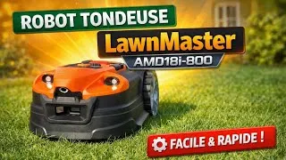 Miniature : Robot tondeuse lawnmaster amd18i-800