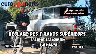 Miniature : Comment régler ses tirants supérieurs pour un alignement parallèle des chapes Nissan Patrol GQ Y60