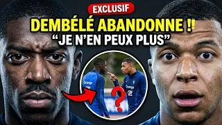 Miniature : 🚨 CHAOS CHEZ LES BLEUS : DEMBÉLÉ CLAQUE LA PORTE APRÈS SON CLASH AVEC MBAPPÉ...