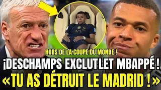 Miniature : 🚨 SCANDALE EN FRANCE : MBAPPÉ EXCLU DU MONDIAL ? DESCHAMPS EXPLOSE APRÈS CETTE RÉVÉLATION CHOC ! ⚽🔥