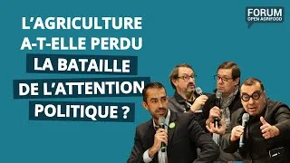 Miniature : L’agriculture a-t-elle perdu la bataille de l’attention politique ? M. Buizard Blondeau, R. Ramos