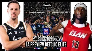 Miniature : BETCLIC ÉLITE 2025-26 : LA GRANDE PREVIEW DE LA SAISON (Elie Okobo MVP 🤔 ) - OPENMIC S2 EP5