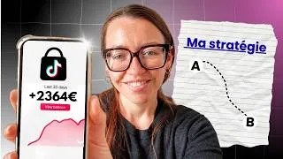Miniature : Ma stratégie TikTok Shop Affiliation pour faire mes premières ventes