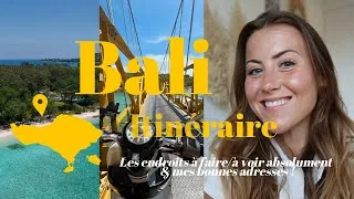 Miniature : BALI ITINÉRAIRE : Les endroits à absolument visiter, mes bons plans, bonnes adresses….