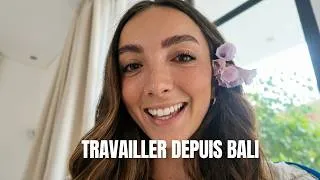 Miniature : Vivre et travailler depuis BALI : ma vraie vie de digital nomade (VLOG BALI)