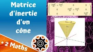 Miniature : Matrice d'inertie d'un cône
