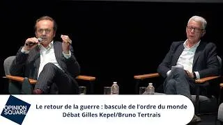 Miniature : Gilles Kepel/Bruno Tertrais : débat Opinion Square au Studio Marigny