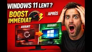 Miniature : Windows 11 lent  Les réglages essentiels pour booster ton PC en 2026