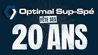 Miniature : Aujourd’hui marque les 20 ans d’Optimal Sup-Spé !