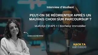 Miniature : Peut-on se réorienter après un mauvais choix sur Parcoursup ?