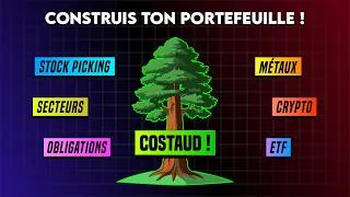 Miniature : Comment construire un Portefeuille boursier étape par étape (Avec exemple concret)