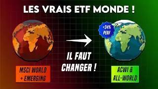 Miniature : La VRAIE bonne tactique passive long terme (ETF ALL WORLD/ ACWI)