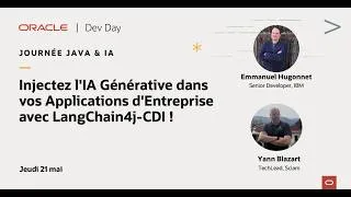 Miniature : Injectez l'IA Générative dans vos Applications d'Entreprise avec LangChain4jCDI !