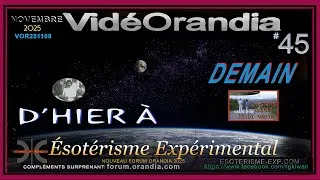 Miniature : D'HIER À DEMAIN - ÉSOTÉRISME EXPÉRIMENTAL Richard Glenn VOR251108