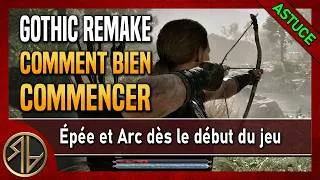Miniature : 🏹 ARC + ÉPÉE ⚔️ dès le DÉBUT du jeu 💀 Guide Gothic Remake 💀